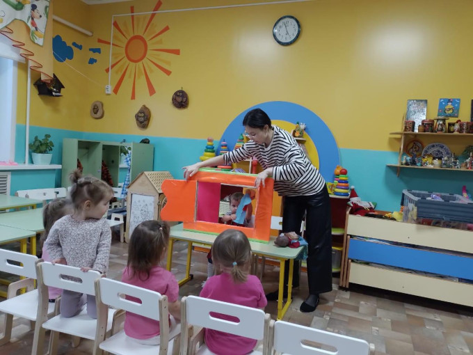 Кукольный театр для наших малышей Кукольный театр для наших малышей.